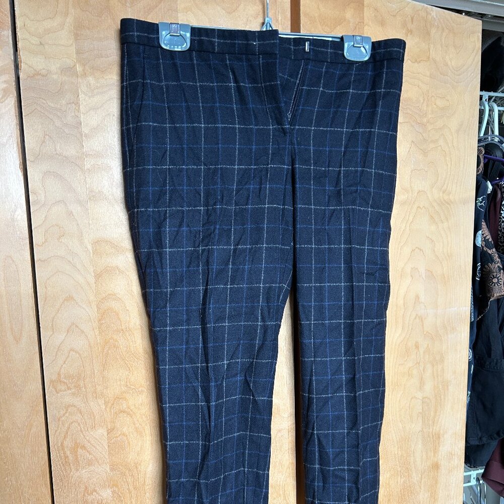 Theory Women's Wool Cigarette Pants